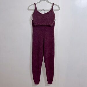 Fashion Nova Loungewear Two-Piece Set - Mauve